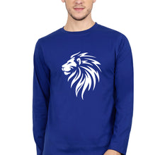 Load image into Gallery viewer, Lion Full Sleeves T-Shirt for Men-royal blue-Ektarfa.online
