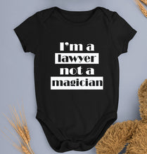 Load image into Gallery viewer, Lawyer Kids Romper For Baby Boy/Girl-0-5 Months(18 Inches)-Black-Ektarfa.online
