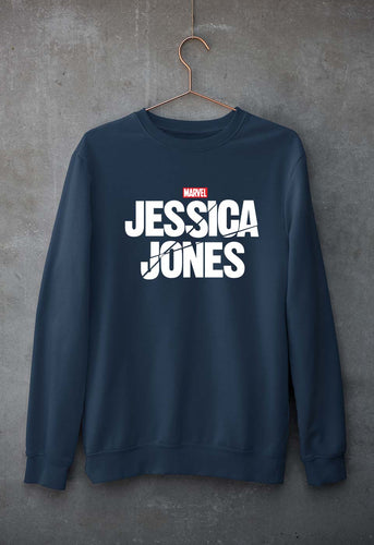 Jessica Jones Unisex Sweatshirt for Men/Women-Navy Blue-Ektarfa.online