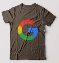 Load image into Gallery viewer, Google T-Shirt for Men-Olive Green-Ektarfa.online
