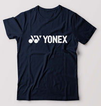 Load image into Gallery viewer, Yonex T-Shirt for Men-S(38 Inches)-Navy Blue-Ektarfa.online
