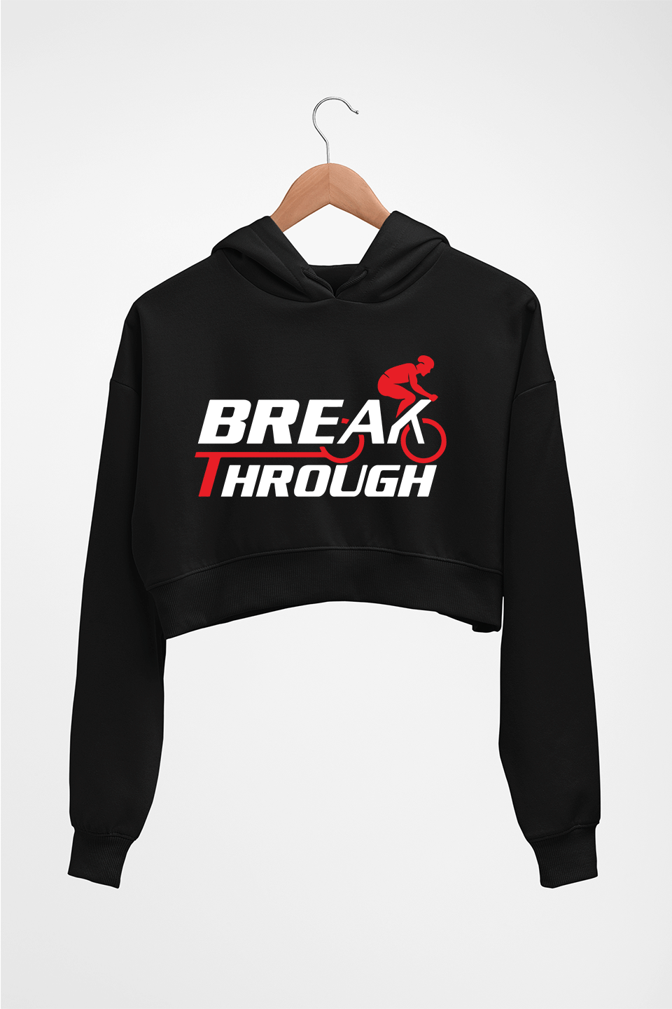 Cycling Crop HOODIE FOR WOMEN-Black-Ektarfa.online