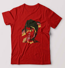 Load image into Gallery viewer, Bruce Lee T-Shirt for Men-Red-Ektarfa.online
