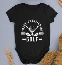 Load image into Gallery viewer, Golf Kids Romper For Baby Boy/Girl-0-5 Months(18 Inches)-Black-Ektarfa.online
