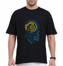 Load image into Gallery viewer, Vincent van Gogh Oversized T-Shirt for Men-Navy Blue-Ektarfa.online
