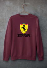 Load image into Gallery viewer, Ferrari Unisex Sweatshirt for Men/Women-Maroon-Ektarfa.online
