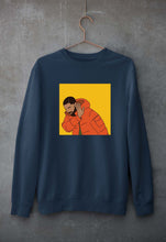 Load image into Gallery viewer, Drake Unisex Sweatshirt for Men/Women-S(40 Inches)-Navy Blue-Ektarfa.online

