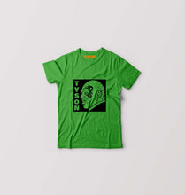 Load image into Gallery viewer, Mike Tyson Kids T-Shirt for Boy/Girl-Flag Green-Ektarfa.online
