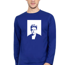 Load image into Gallery viewer, Niall Horan Full Sleeves T-Shirt for Men-Royal Blue-Ektarfa.online
