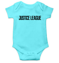 Load image into Gallery viewer, Justice League Kids Romper For Baby Boy/Girl-0-5 Months(18 Inches)-Sky Blue-Ektarfa.online
