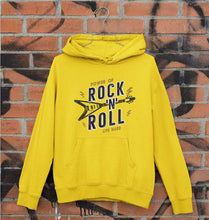 Load image into Gallery viewer, Rock N Roll Unisex Hoodie for Men/Women-S(40 Inches)-Mustard Yellow-Ektarfa.online
