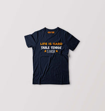 Load image into Gallery viewer, Table Tennis (TT) Kids T-Shirt for Boy/Girl-0-1 Year(20 Inches)-Navy Blue-Ektarfa.online
