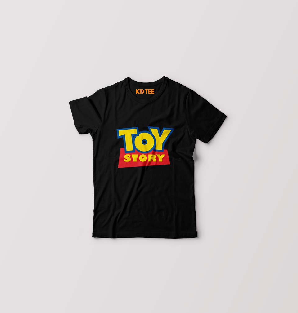 Toy Story Kids T-Shirt for Boy/Girl-Black-Ektarfa.online