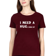 Load image into Gallery viewer, Bong T-Shirt for Women-Maroon-Ektarfa.online
