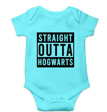 Load image into Gallery viewer, Harry Potter Hogwarts Kids Romper For Baby Boy/Girl-0-5 Months(18 Inches)-Sky Blue-Ektarfa.online
