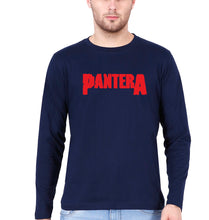Load image into Gallery viewer, Pantera Full Sleeves T-Shirt for Men-Navy blue-Ektarfa.online
