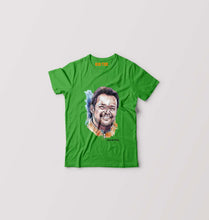 Load image into Gallery viewer, Leander Paes Kids T-Shirt for Boy/Girl-Flag Green-Ektarfa.online
