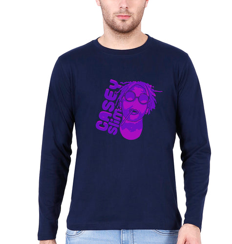 Tupac 2Pac Full Sleeves T-Shirt for Men-Navy Blue-Ektarfa.online