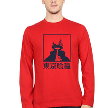 Load image into Gallery viewer, Tokyo Ghoul Full Sleeves T-Shirt for Men-S(38 Inches)-Red-Ektarfa.online

