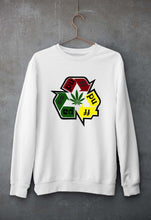 Load image into Gallery viewer, Weed Unisex Sweatshirt for Men/Women-S(40 Inches)-White-Ektarfa.online

