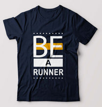 Load image into Gallery viewer, Runner Running T-Shirt for Men-Navy Blue-Ektarfa.online
