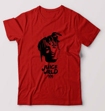 Load image into Gallery viewer, Juice WRLD T-Shirt for Men-S(38 Inches)-Red-Ektarfa.online
