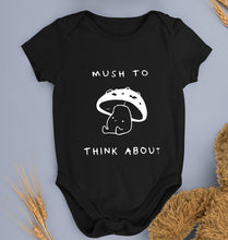 Load image into Gallery viewer, Mushroom Kids Romper For Baby Boy/Girl-0-5 Months(18 Inches)-Black-Ektarfa.online
