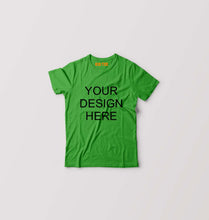 Load image into Gallery viewer, Customized-Custom-Personalized Kids T-Shirt for Boy/Girl-Flag Green-Ektarfa.online
