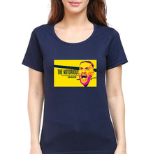 Load image into Gallery viewer, Conor McGregor UFC MMA T-Shirt for Women-Navy Blue-Ektarfa.online
