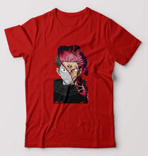 Load image into Gallery viewer, Sukuna Anime T-Shirt for Men-Red-Ektarfa.online
