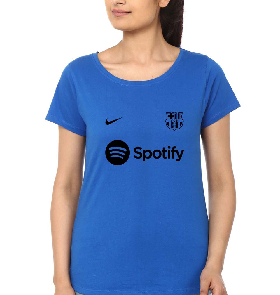 Barcelona 2022-23 T-Shirt for Women-Royal Blue-Ektarfa.online