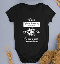 Load image into Gallery viewer, Cyber Security Kids Romper For Baby Boy/Girl-Black-Ektarfa.online
