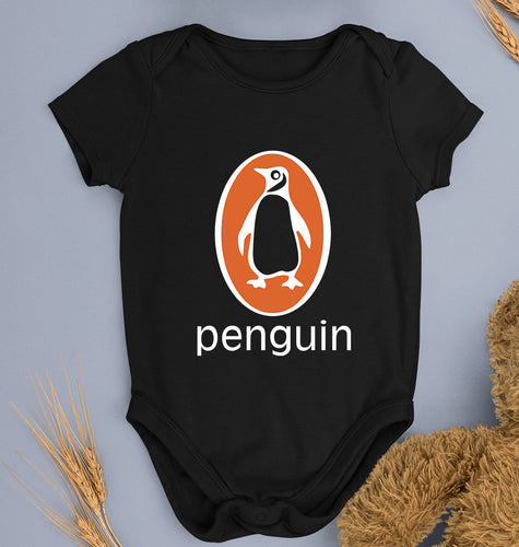 Penguin Kids Romper For Baby Boy/Girl-Black-Ektarfa.online
