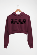 Load image into Gallery viewer, Cartoon Network Crop HOODIE FOR WOMEN-Maroon-Ektarfa.online
