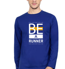 Load image into Gallery viewer, Runner Running Full Sleeves T-Shirt for Men-Royal Blue-Ektarfa.online
