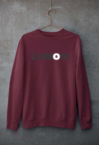 Harry Potter Lumos Unisex Sweatshirt for Men/Women-Maroon-Ektarfa.online