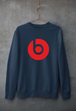 Load image into Gallery viewer, Beats Unisex Sweatshirt for Men/Women-S(40 Inches)-Navy Blue-Ektarfa.online
