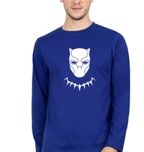 Load image into Gallery viewer, Black Panther Superhero Full Sleeves T-Shirt for Men-Royal Blue-Ektarfa.online
