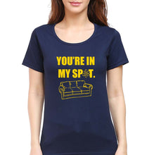 Load image into Gallery viewer, Sheldon Cooper The Big Bang Theory T-Shirt for Women-XS(32 Inches)-Navy Blue-Ektarfa.online
