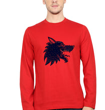 Load image into Gallery viewer, Wolf Full Sleeves T-Shirt for Men-red-Ektarfa.online
