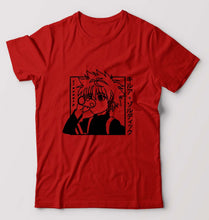 Load image into Gallery viewer, Killua Zoldyck T-Shirt for Men-Red-Ektarfa.online
