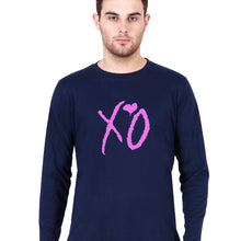 Load image into Gallery viewer, The Weeknd XO Full Sleeves T-Shirt for Men-Navy Blue-Ektarfa.online
