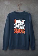 Load image into Gallery viewer, Gym Sweat Unisex Sweatshirt for Men/Women-S(40 Inches)-Navy Blue-Ektarfa.online
