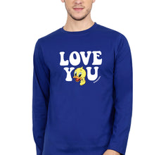 Load image into Gallery viewer, Domrebel Duck Full Sleeves T-Shirt for Men-Royal Blue-Ektarfa.online
