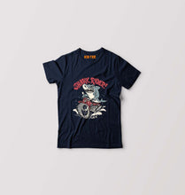 Load image into Gallery viewer, Shark Rider Kids T-Shirt for Boy/Girl-Navy Blue-Ektarfa.online
