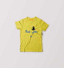 Load image into Gallery viewer, Godzilla Kids T-Shirt for Boy/Girl-0-1 Year(20 Inches)-Yellow-Ektarfa.online
