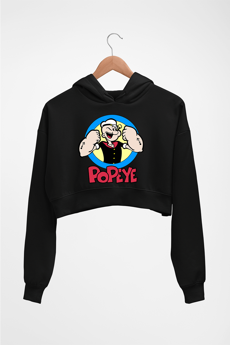 Popeye Crop HOODIE FOR WOMEN-Ektarfa.online