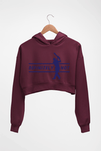 Load image into Gallery viewer, MS Dhoni Crop HOODIE FOR WOMEN-Maroon-Ektarfa.online
