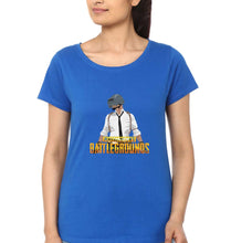 Load image into Gallery viewer, PUBG Player Unknown&#39;s Battleground T-Shirt for Women-Royal Blue-Ektarfa.online
