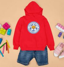Load image into Gallery viewer, LEICESTER CITY Kids Hoodie for Boy/Girl-Red-Ektarfa.online
